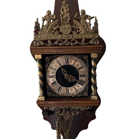 Other - Amazing vintage Vintage Dutch Clock Warmink Wuba, Vintage Holland Clock, German